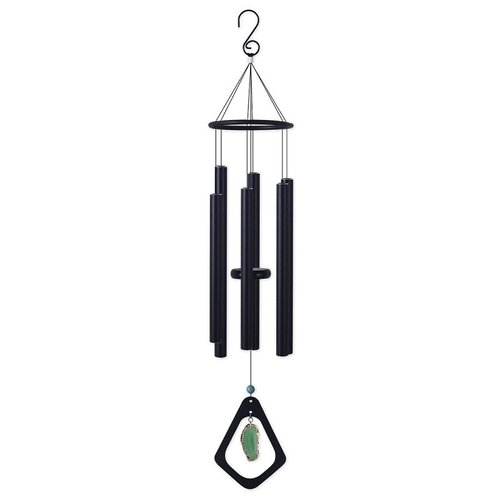 Sunset Vista Designs 93263 Wind Chime, Green Agate