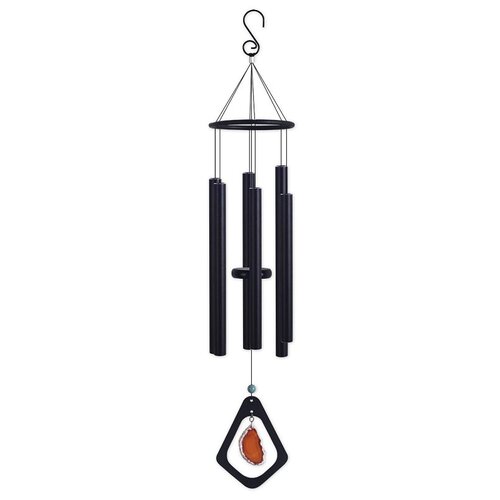 Sunset Vista Designs 93264 Wind Chime, Orange Agate