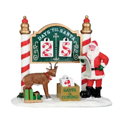 LIC LTD 53208 Christmas Countdown, Vail Village, Polyresin