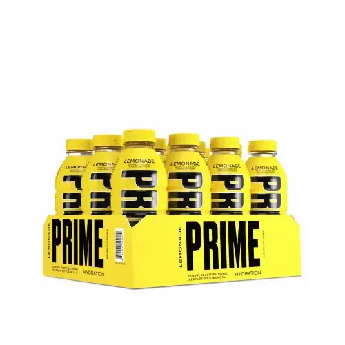 Prime Hydration 810116121557 Hydration Drink, Lemonade, 16.9