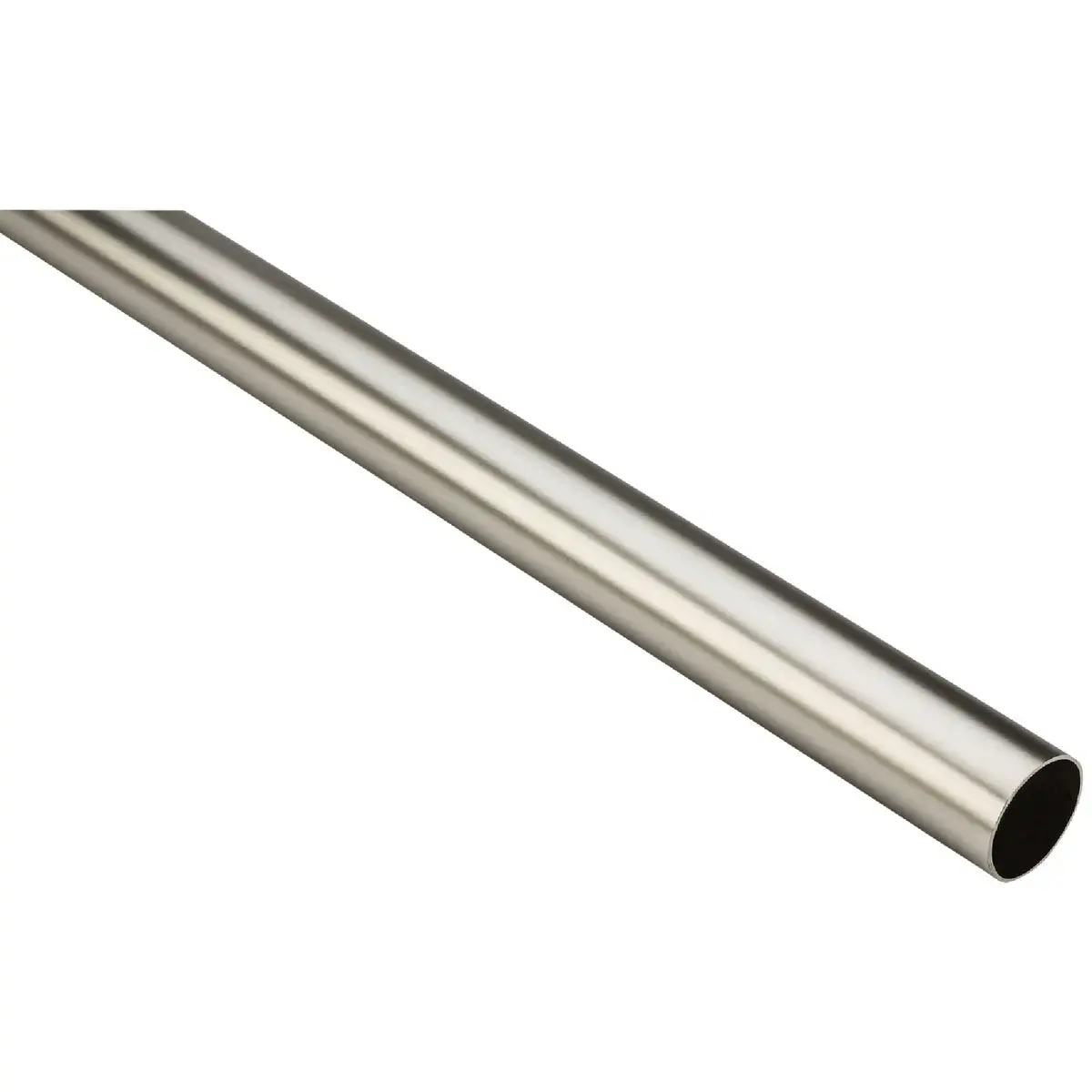 National Hardware 96 in. L X 1.32 in. D Satin Nickel Steel Heavy Duty Closet Rod National Hardware 96 in. L X 1.32 in. D Satin Nickel Steel Heavy Duty Closet Rod