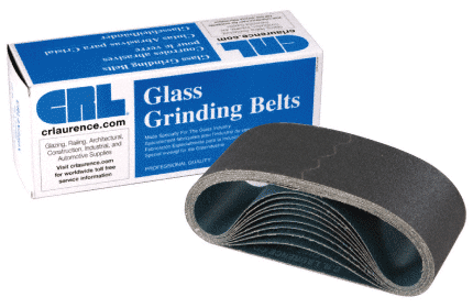 20 x 520mm 180 Grit Glass Grinding Belts - 10 Per Box