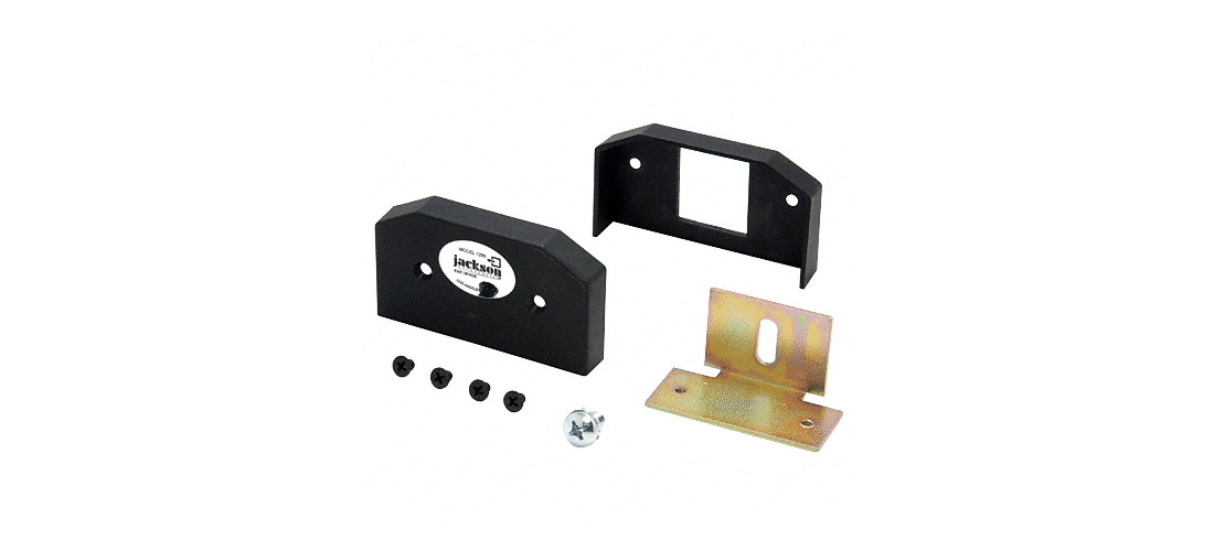 Dark Bronze Base Cover Plate Package for Jackson 1295 Rim Panic Exit