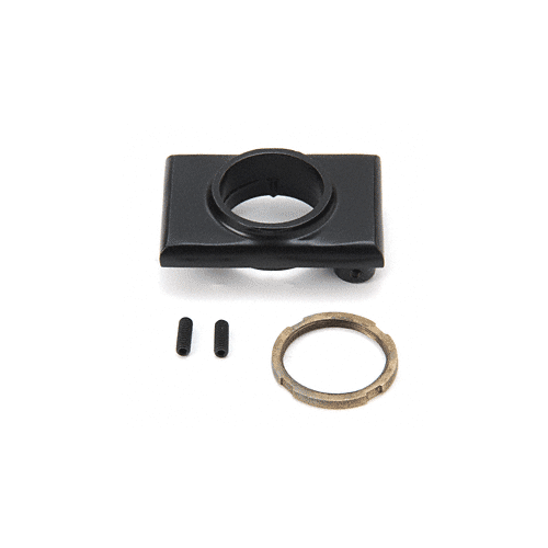 Dark Bronze Mortise Cylinder Mounting Pad for 3100 Mid-Panel Devices