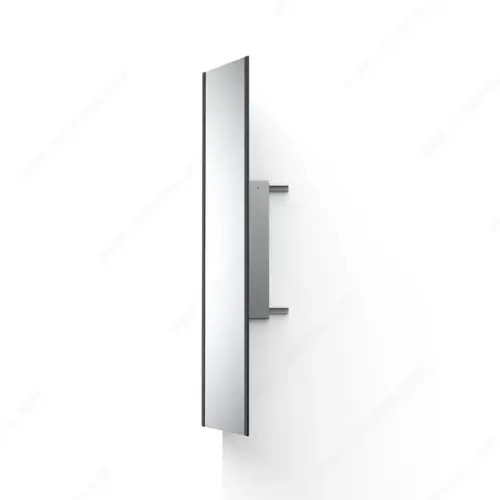 Richelieu Hardware 101114900 Pull-out & Pivotable Wardrobe Mirror Matte Black