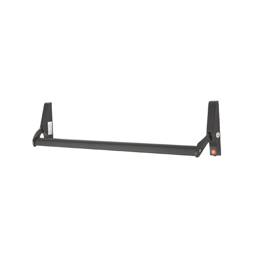Black 48" 10 Series Non-Handed Concealed Vertical Rod Panic Exit Device