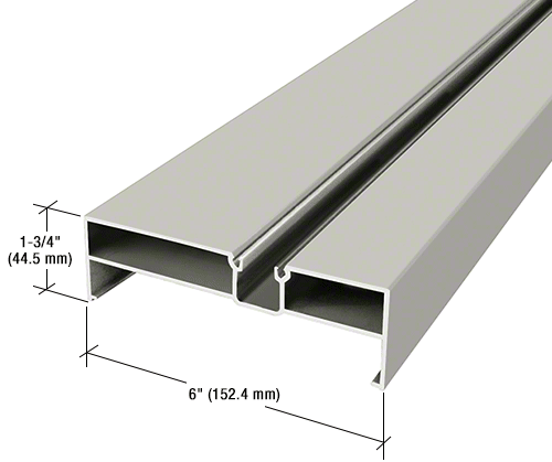 CRL-U.S. Aluminum FF63611 Clear Anodized Door Jamb - 21'-9