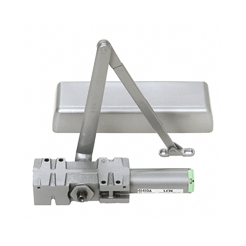 Aluminum ANSI Grade 1 Adjustable Spring Power Multi-Size Size 1 - 6 Surface Mounted Door Closer with Delayed Action
