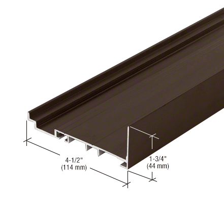 CRL-U.S. Aluminum FF40022 Subsill, Bronze Black Anodized, 24'-2"