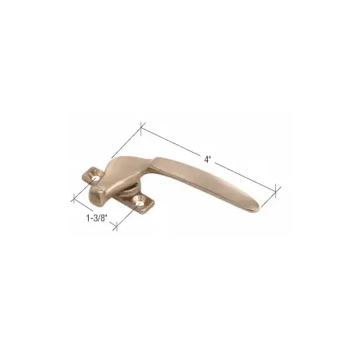 Satin Brass Cam Handle - Right Hand