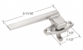 Clear Left Hand Cam Handle Lock