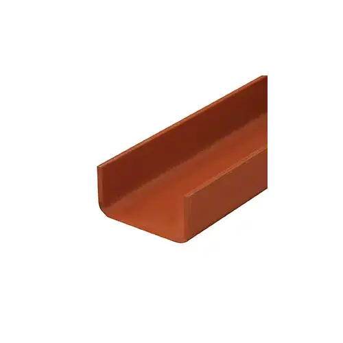 CRL-U.S. Aluminum SS21316 Primed 10 Gauge Steel Stiffener - 2" x 1-1/4" x 16'