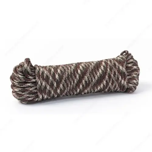 KingCord 448701BGV1 Paracord 550 Diamond Braid Nylon Rope Camouflage