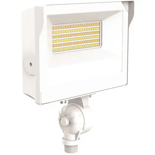 ETi 60219102 Versaflood Light With Photocell, Small, 1900-4900 Lumens, Select Cct, White