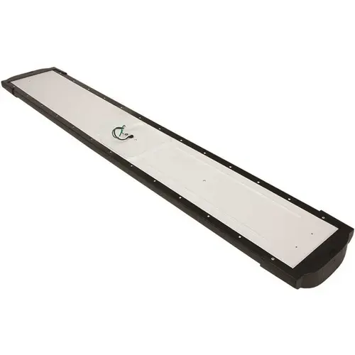 ETi 568101111 4 ft LED Wraparound Light With Night Light, Select Cct, Matte Black Triangle