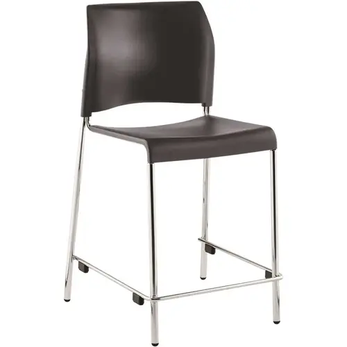 National Public Seating 8820C-11-20 8800 Cafetorium Plastic Stool, Counter Height, Charcoal