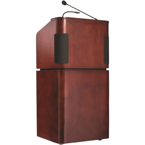 Oklahoma Sound 950/901-MY/WT Sound Lectern Combo, Mahogany