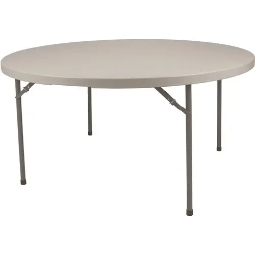 National Public Seating CMFIH48R Comfort Max Round Fold In Half Table, 48"