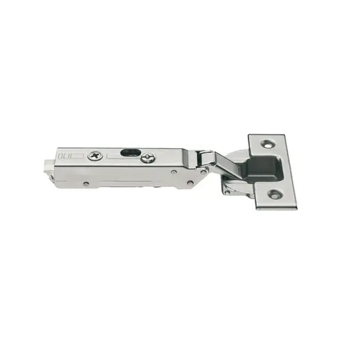 Concealed Hinge Grass Tiomos 110 Full Overlay Mounting For Press Fitting Cup Fixing With Automatic Closing Spring With Soft Closing Mechanism Functionality Nickel Plated