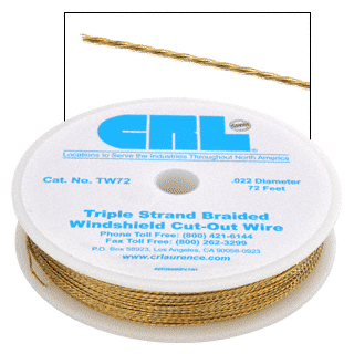 CRL TW72 Triple Strand Braided Cut-Out Wire