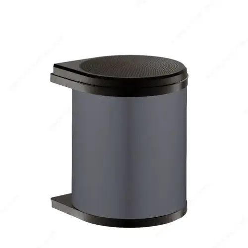 MONO Round Pivoting Plastic Wastebin - 15 L (15.8 qt)