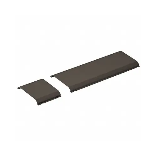 Dark Bronze Cover Plate Package for 1285 Panic Exit Device - Smooth Finish