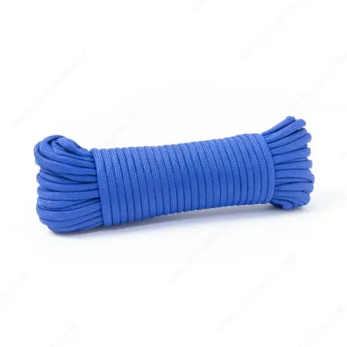 KingCord 448711BGV1 Paracord 550 Diamond Braid Nylon Rope Blue