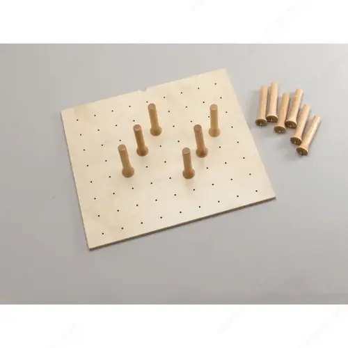 Rev-A-Shelf wood Pegboard System with Pegs Natural