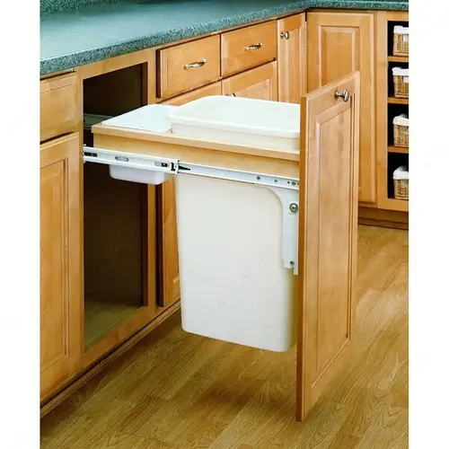 Rev-a-Shelf 4WCTM1550DM1 single Side Mounted Pull-Out Recycling Center