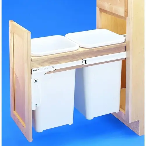 Rev-a-Shelf 4WCTM1850DM2 double Pull-Out Waste Container