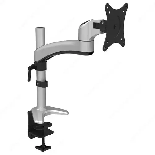Flexa Build Fixed Monitor Arm Silver