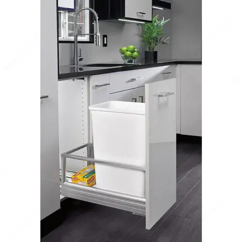 Rev-a-Shelf 514915DM111 single Pull-Out Reycling Center White