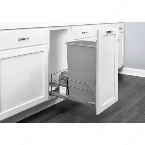 Rev-a-Shelf 53WC1550SCDM117 53WC Series Recycling Center Silver Gray