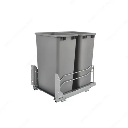 53WC Series Recycling Center Silver Gray