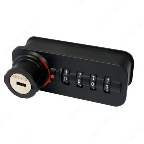 LEHMANN 59021290 Rectangular Dial Lock - Fixed Code