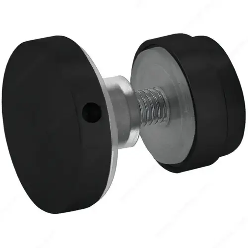Riveo 705AQUA01THF900 Support for Fixed Panel for Sliding Door System Aqua01 Pair Matte Black