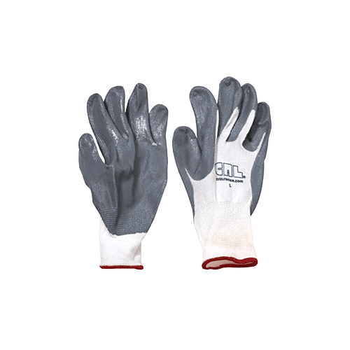 Brand Large Knit Nitrile Gloves