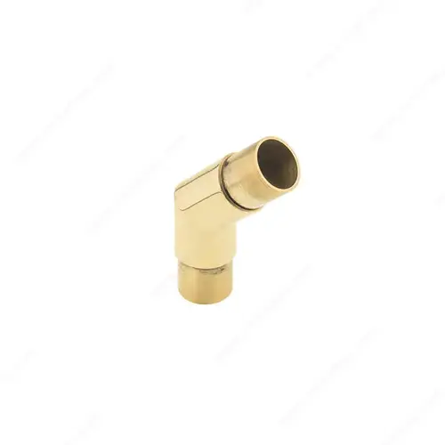 Decorative Elbow with 135 Angle for Handrails Brass