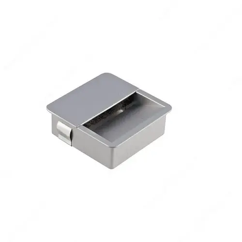 Square Metal Grommet Chrome