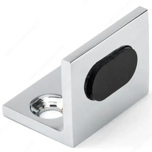 Riveo 87DSP26140 Floor Mount Glass Door Stopper Bright Polished Chrome