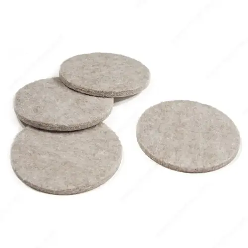 ECO FELTAC V93171 Round Felt Pads Beige