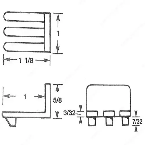 Snap-In False Front Clips