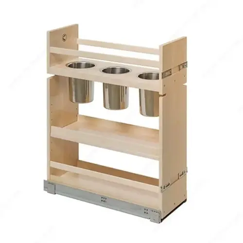 Cascade Series Base Pullout with Utensil Bins