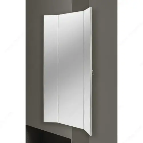 Richelieu Hardware CMTWSL1448SM1 Rev-A-Shelf Sidelines three-Panel Wardrobe Mirror