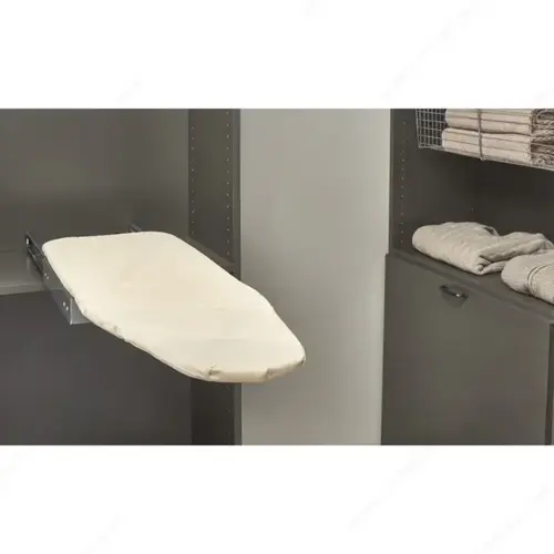 Rev-A-Shelf sidelines Elite Rotating Ironing Board Silver