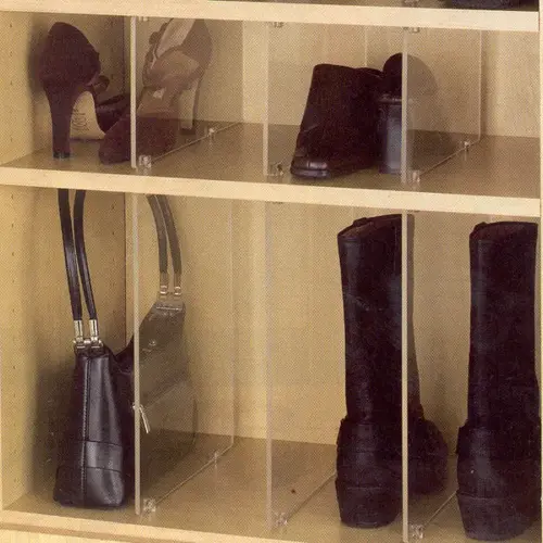 Rev-A-Shelf acrylic Shoe/Purse Organizer