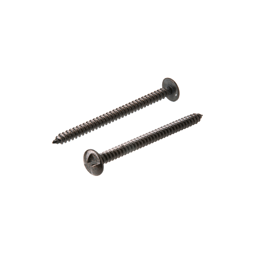 Bronze Security Door One Way Screws - pack of 8