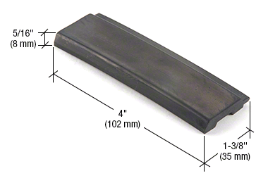 Structural Glaze Horizontal Setting Block for 1" Glazing- 50/Pk