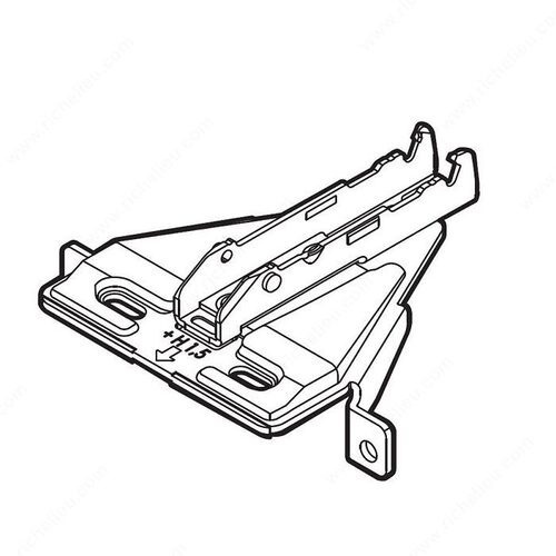 Grass GRT829 Face Frame Base Plates