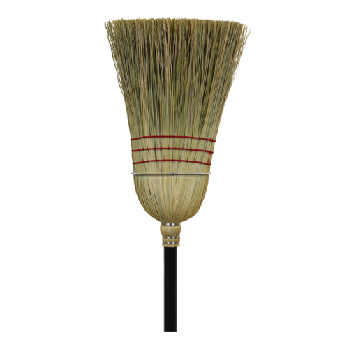 O-CEDAR COMMERCIAL 6120-6 O-Cedar Commercial Warehouse Corn Wood Handle Economy Broom, 6 Each